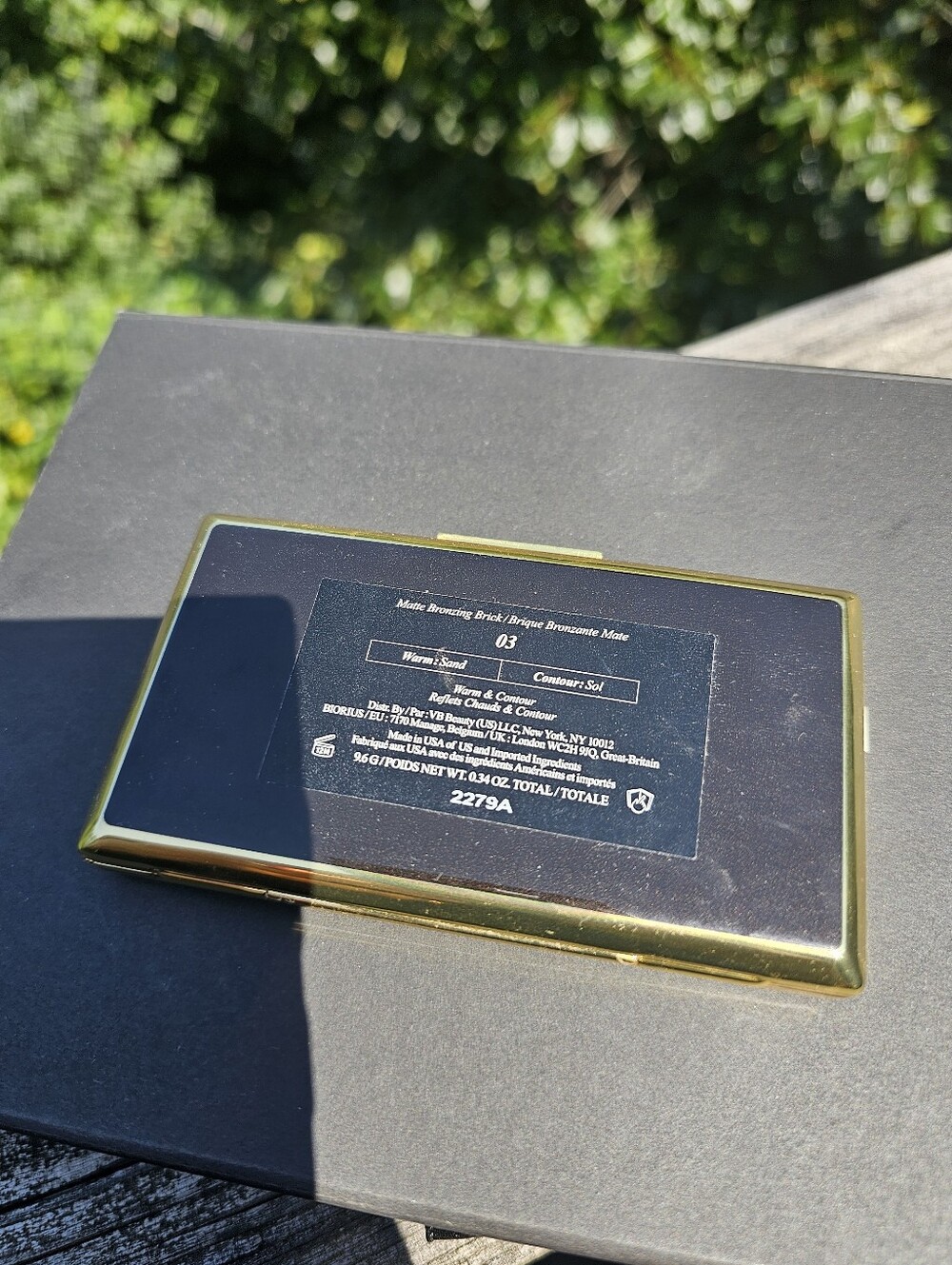 Victoria Beckham Beauty Matte Bronzing Brick 03 Warm Sand Contour Sol Compact - Picture 4 of 6